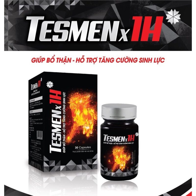 TOP 1 thuốc Tesmenx1H – Hỗ trợ tăng cường sinh lực